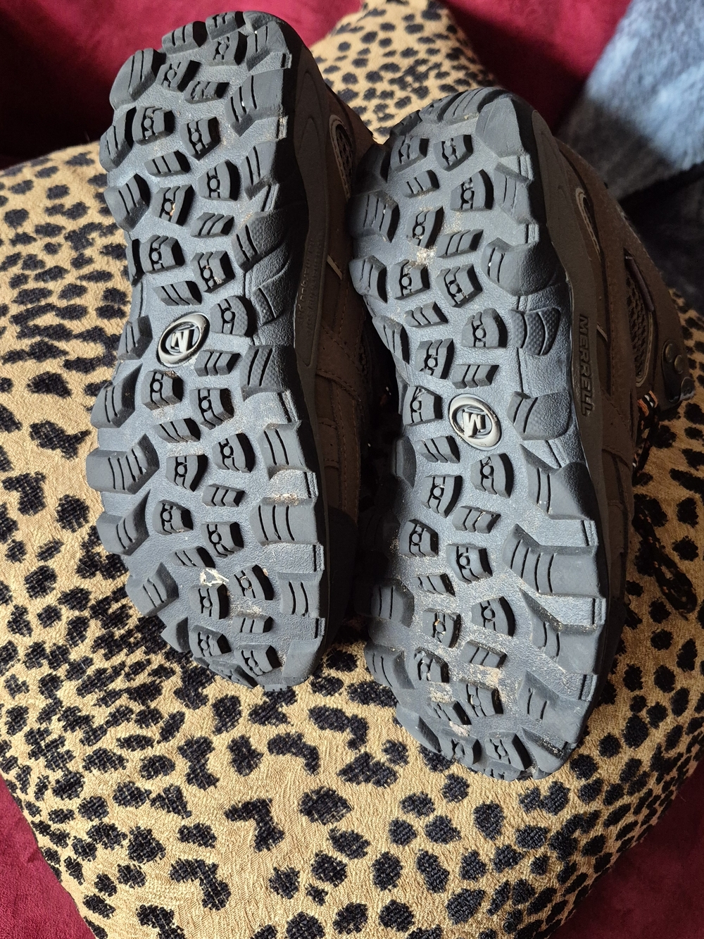Merrell Kids Brown and Black Hiking Sneakers - Picture 2 of 2